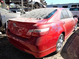 2007 Toyota Camry SE Red 2.4L AT #Z23351